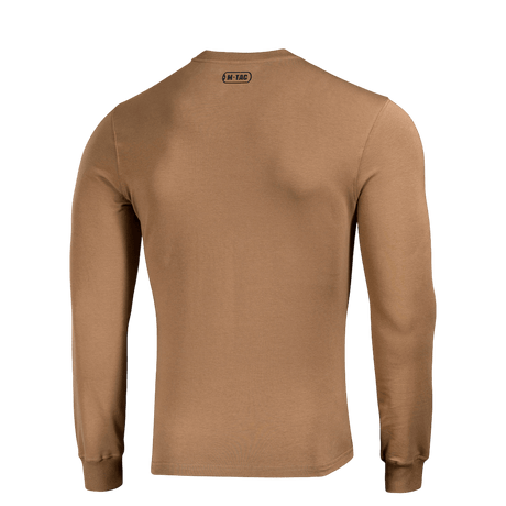 M-Tac Pullover 4 Seasons from back, minimalist design, 95% cotton and 5% elastane, crew neck and stretchable cuffs