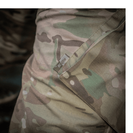 M-Tac Feltbukser NYCO i slidstærkt amerikansk NYCO-stof med camouflage, NIJ-certificeret til professionel kropsbeskyttelse, gallery position 1.