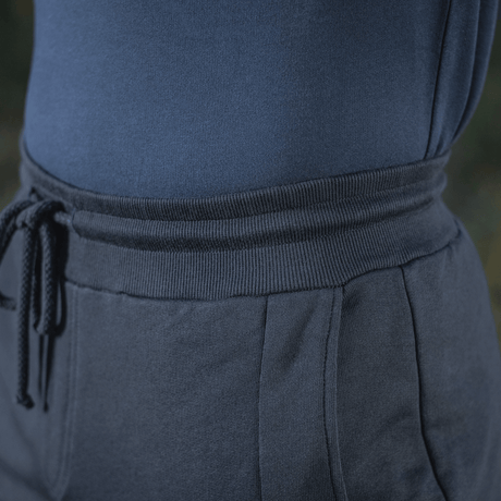 M-Tac Bukser Stealth Cotton med elastik i taljen og sidelommer, perfekt til løb, fitness og hverdag, lavet af 100% bomuld.