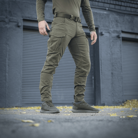 M-Tac Bukser Patriot Gen.III Vintage, alsidige taktiske bukser med elastan, i unikt vintage-look for træning og fritid.