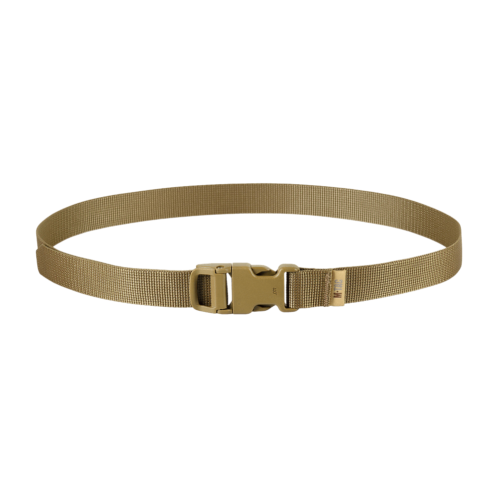 M-Tac Kompressionsrem Gen.II utility-bælte i holdbart nylon med fastex-spænde og ekstra lås, 25 mm bred til turist- og militærudstyr.