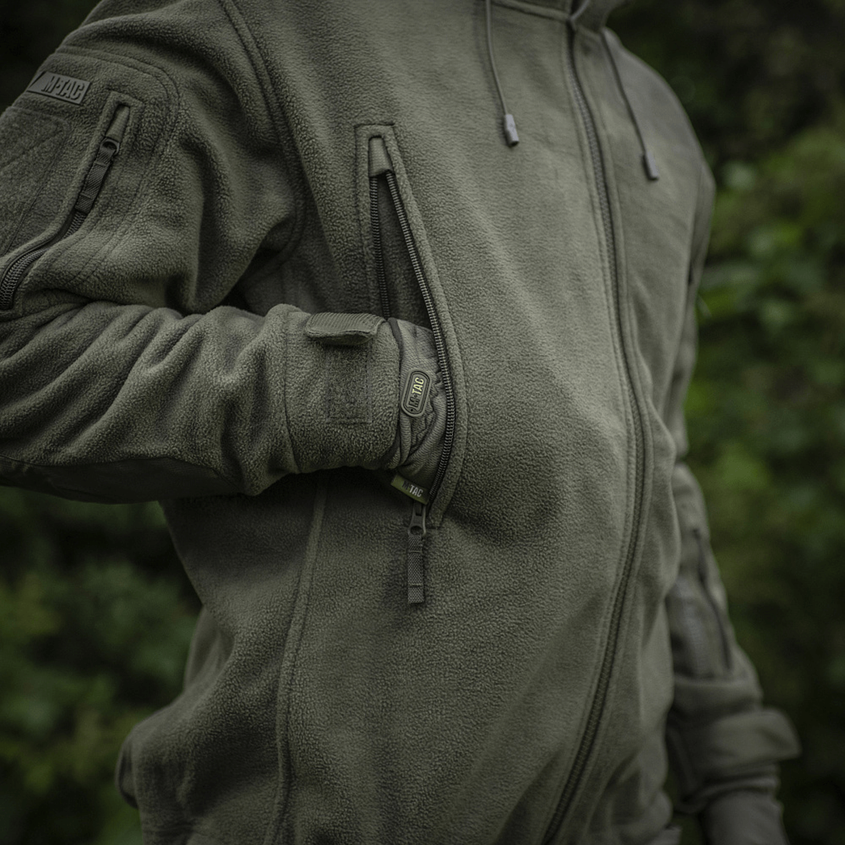 M-Tac Division Gen.II Windblock Fleecejakke til maksimal varme og vindbeskyttelse, ideel til køligt og koldt vejr.