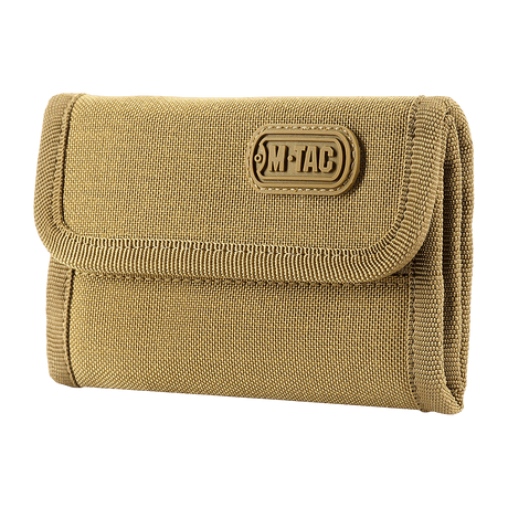 M-Tac Pouch Elite Gen.II in durable Cordura 500D with YKK zippers and stylish M-Tac logo, ideal for cash, cards and documents.
