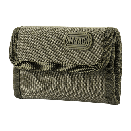 M-Tac Pouch Elite Gen.II in durable Cordura 500D with YKK zippers and stylish front logo, perfect for cash and cards.