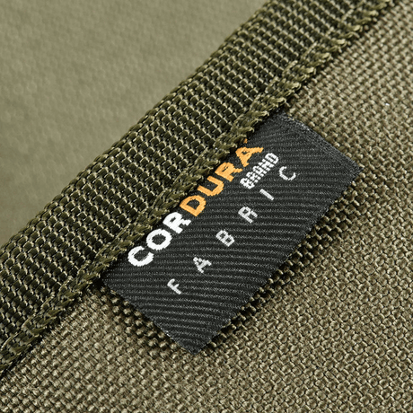 M-Tac Pung Elite Gen.II made from durable Cordura 500D fabric with close view of brand label.