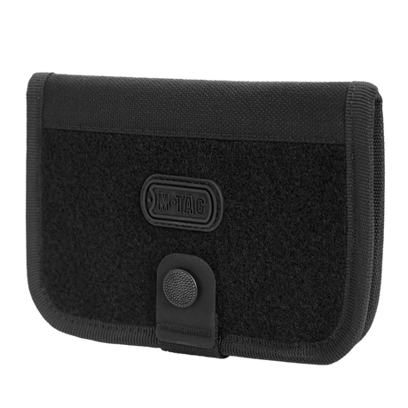 M-Tac Wallet with Patch Panel Elite Large in 1000D CORDURA® with Velcro panel and snap closure.
