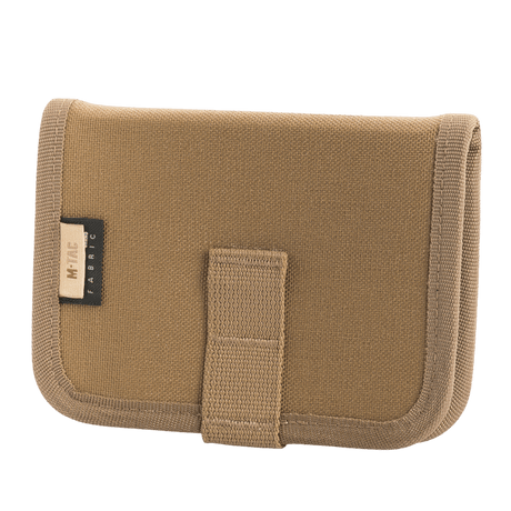 M-Tac Wallet with Patch Panel Elite Large in CORDURA® material, practical wallet with Velcro-loop panel and compartments for bills and cards.