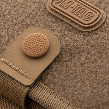 M-Tac Wallet with Patch Panel Elite Large of 1000D CORDURA® with Velcro-loop and snap closure. Practical and durable design.