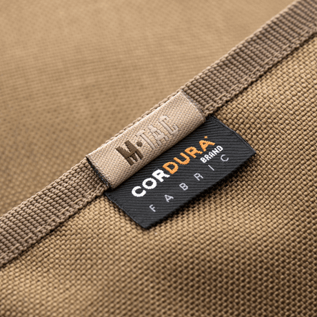 M-Tac Wallet with Patch Panel Elite with durable 1000D CORDURA® fabric and M-Tac logo label, ideal for tactical trouser pockets.