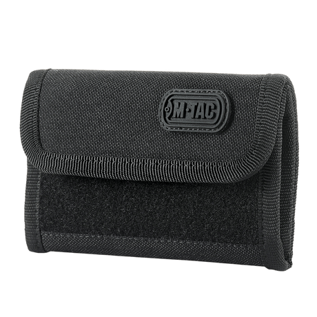M-Tac Wallet with Patch Panel Elite Gen. II in durable Oxford and Cordura with pockets for cash and documents.
