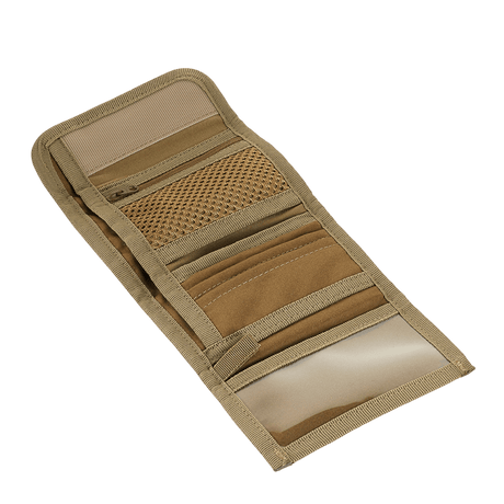 M-Tac Wallet with Patch Panel Elite Gen. II in durable material with pockets and zipper for cash and cards.