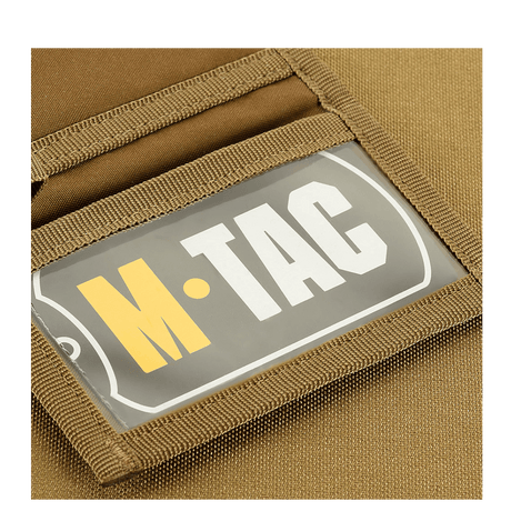 M-Tac Patch Panel Elite Gen. II wallet with visible velcro patch on the front.