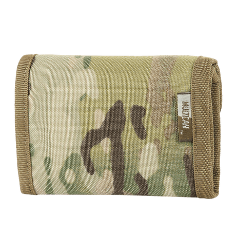 M-Tac Patch Panel Elite Gen. II wallet in camouflage pattern, ideal for storing cash and cards in durable Cordura 500D material.