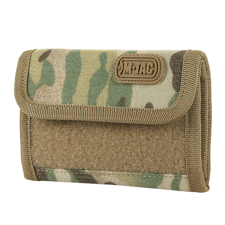 M-Tac Patch Panel Elite Gen. II wallet in durable Oxford and Cordura 500D material, designed for cash and card storage.