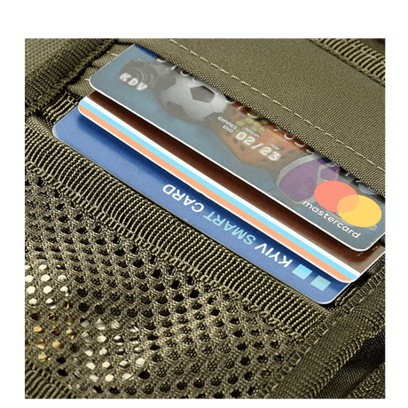 M-Tac Patch Panel Elite Gen. II wallet in durable material with pockets for cards and coins.