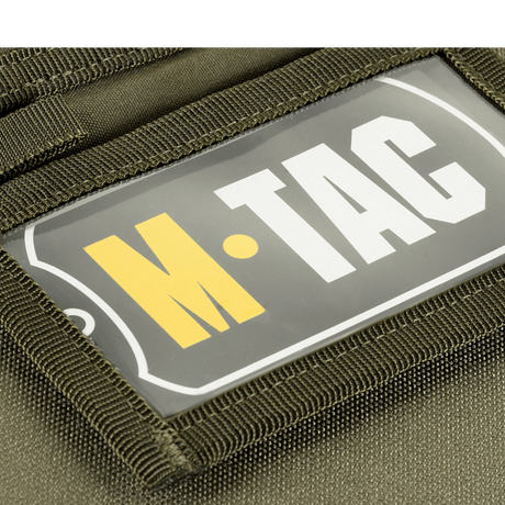 Close-up of M-Tac Patch Panel Elite Gen. II wallet showing durable material and velcro panel.
