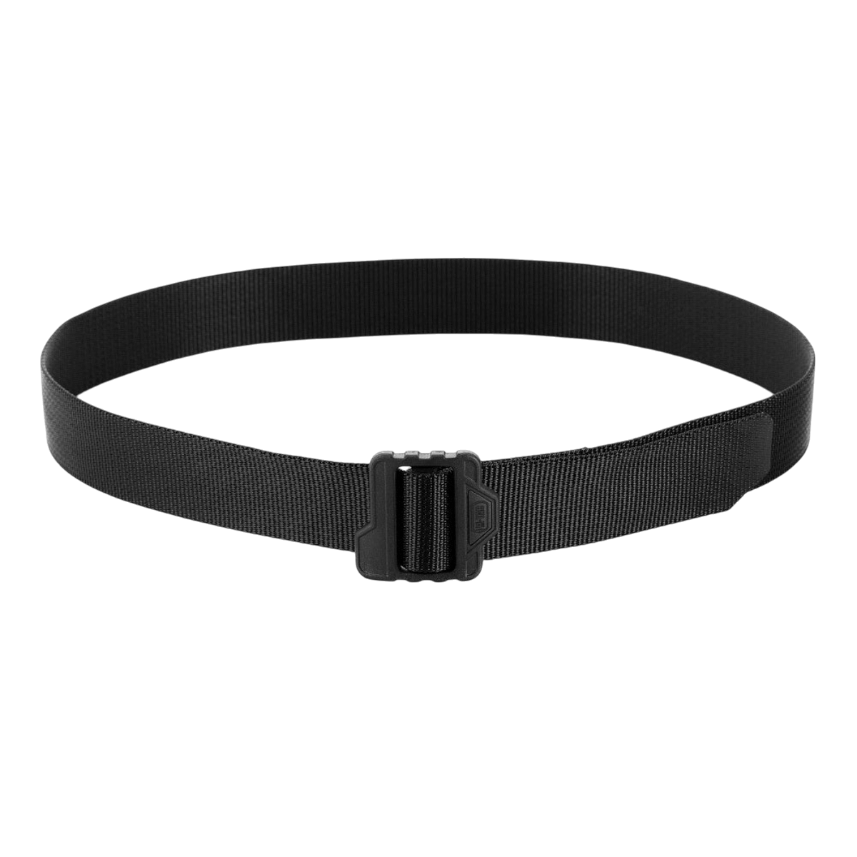 Sort M-Tac Lite Tactical Bælte Gen.II i nylon med polyamid spænde, velegnet til daglig brug, trækstyrke 160 kg, bredde 40 mm.