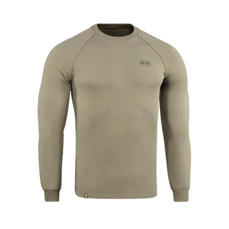 M-Tac Raglan Athlete sweatshirt with raglan sleeves in coyote, ideal for sport and everyday, made of cotton and elastane.