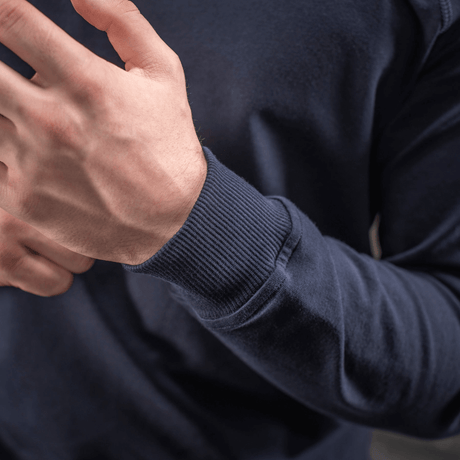 M-Tac Raglan Athlete sweatshirt with raglan sleeves and stretch cuffs, ideal for sport and daily use, material 95% cotton, 5% elastane.