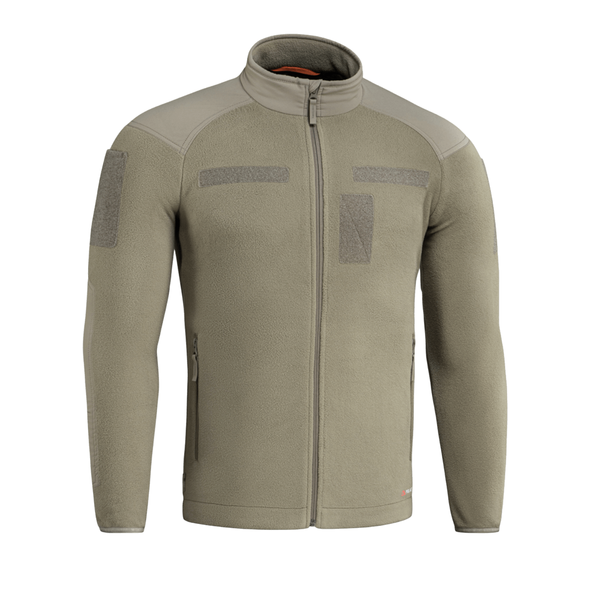 M-Tac Combat Fleece Polartec Jakke i høj kvalitet med YKK lynlåse og velcro-paneler, velegnet til taktisk brug.