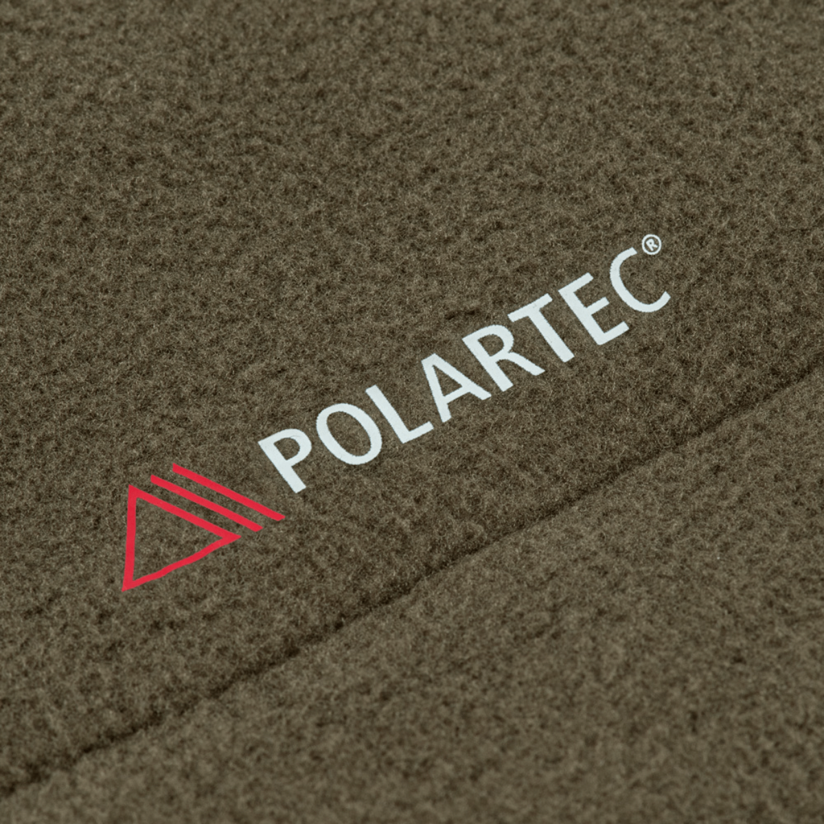 Polartec® fleece close-up on M-Tac Combat Fleece Polartec Jakke, featuring high-quality material and durable design.