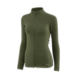 M-Tac Sweater Nord Fleece Polartec Dame i olivengrøn farve med stående krave og YKK-lynlås, lavet af Polartec® 200 Series fleece.