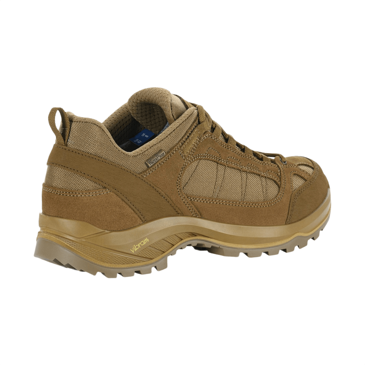 M-Tac Sneakers Tactical Demi-Season Pro Line i suede og Cordura med Vibram-sål, designet til komfort og holdbarhed under alle taktiske aktiviteter.