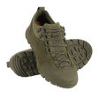 M-Tac Tactical Sneakers Patrol R Vent i olivengrøn til trekking, løb og outdoor-aktiviteter, lavet af slidstærkt læder og åndbart 3D-mesh.