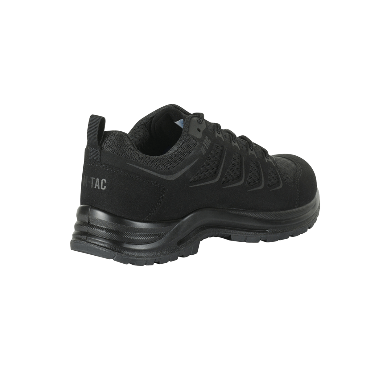 M-Tac Tactical Sneakers IVA set fra siden, viser lette og ventilerede sko ideelle til trekking og udendørs aktiviteter.