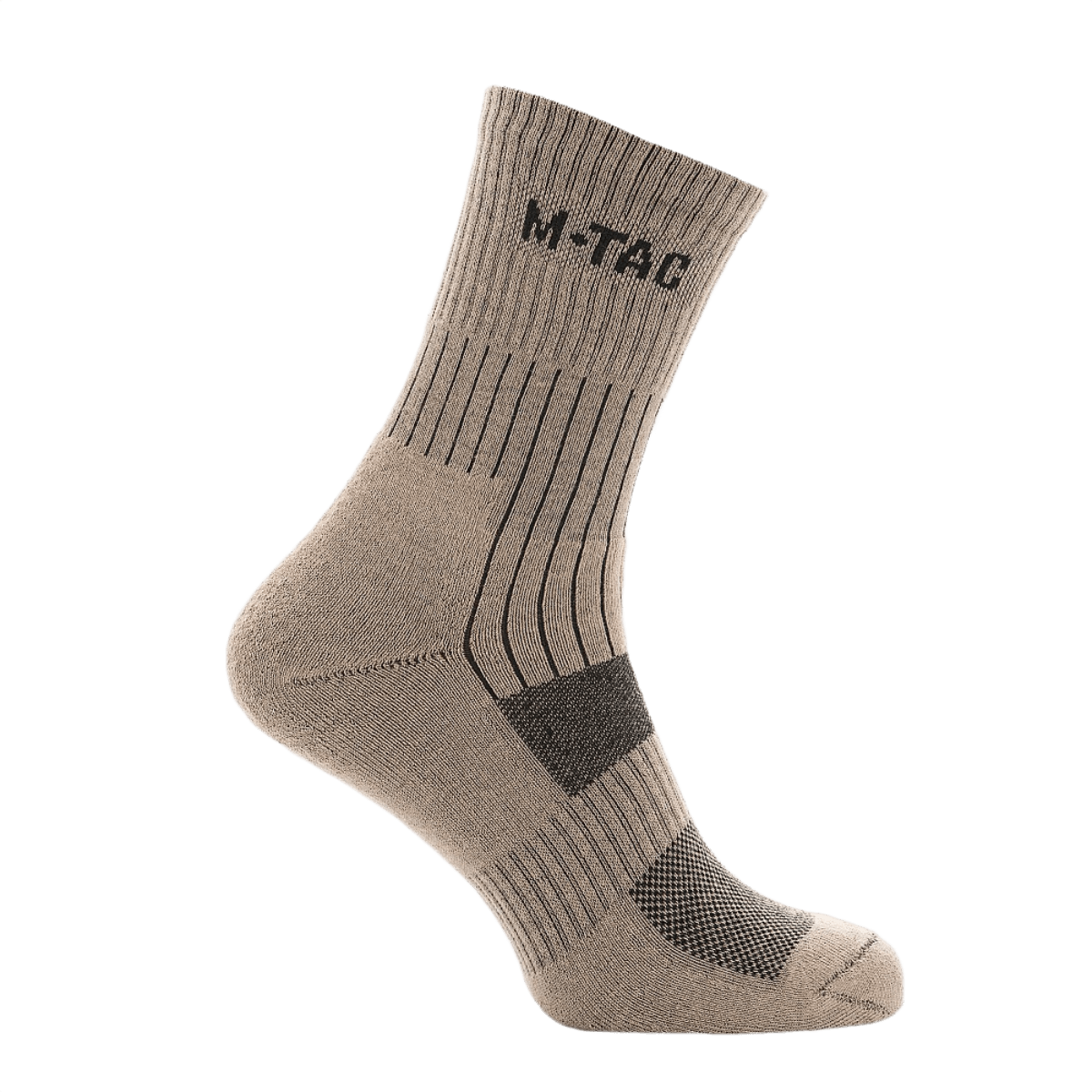 M-Tac Sokker Mk.1 - Komfort og støtte til lange gåture med polstring og svangstøtte i beige design