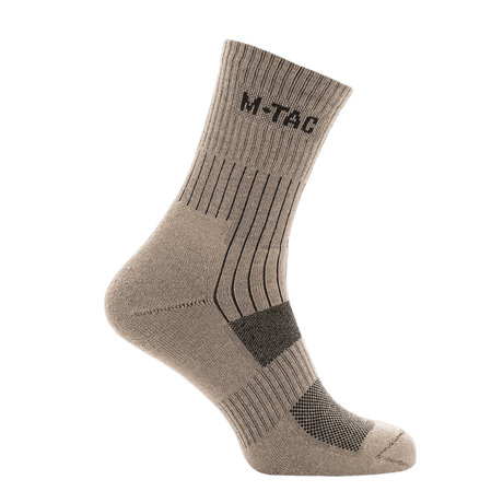 M-Tac Sokker Mk.1 - Komfort og støtte til lange gåture med polstring og svangstøtte i beige design