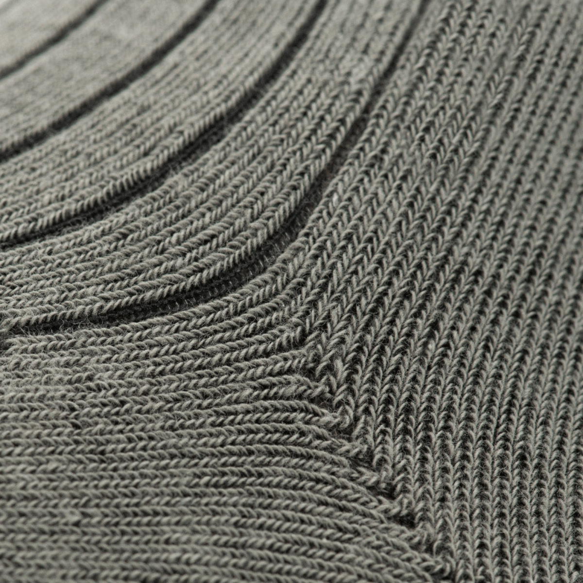 Strikdetaljer af M-Tac Høje Sokker Mk.2 med fokus på termozoner og støtte til anklen.