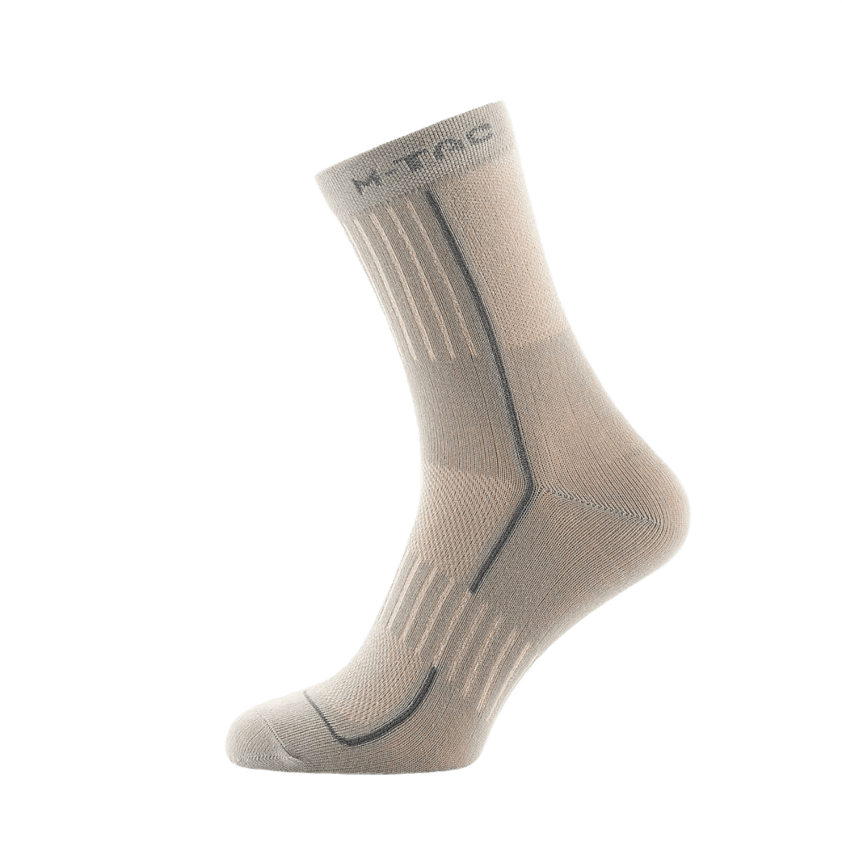 M-Tac Letvægtssokker Mk.3 i sandfarve, tynde og åndbare sommersokker til trekking og daglig brug med høj komfort og optimal pasform.