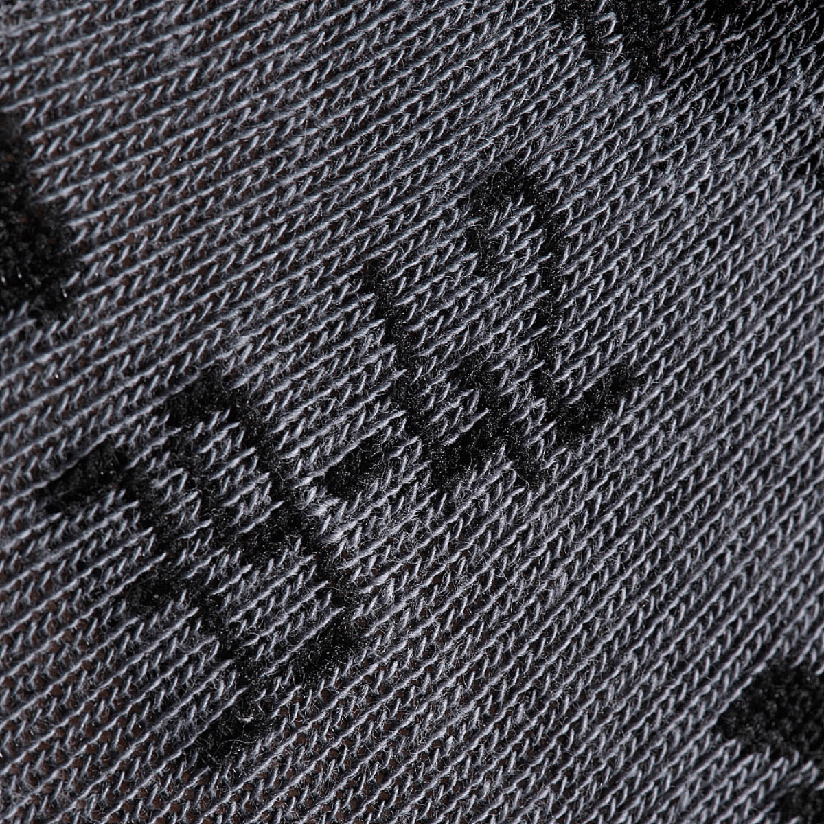 Nærbillede af M-Tac Letvægtssokker Mk.3 Mortar Bombs med størrelse 39-42 i grå strikmateriale.