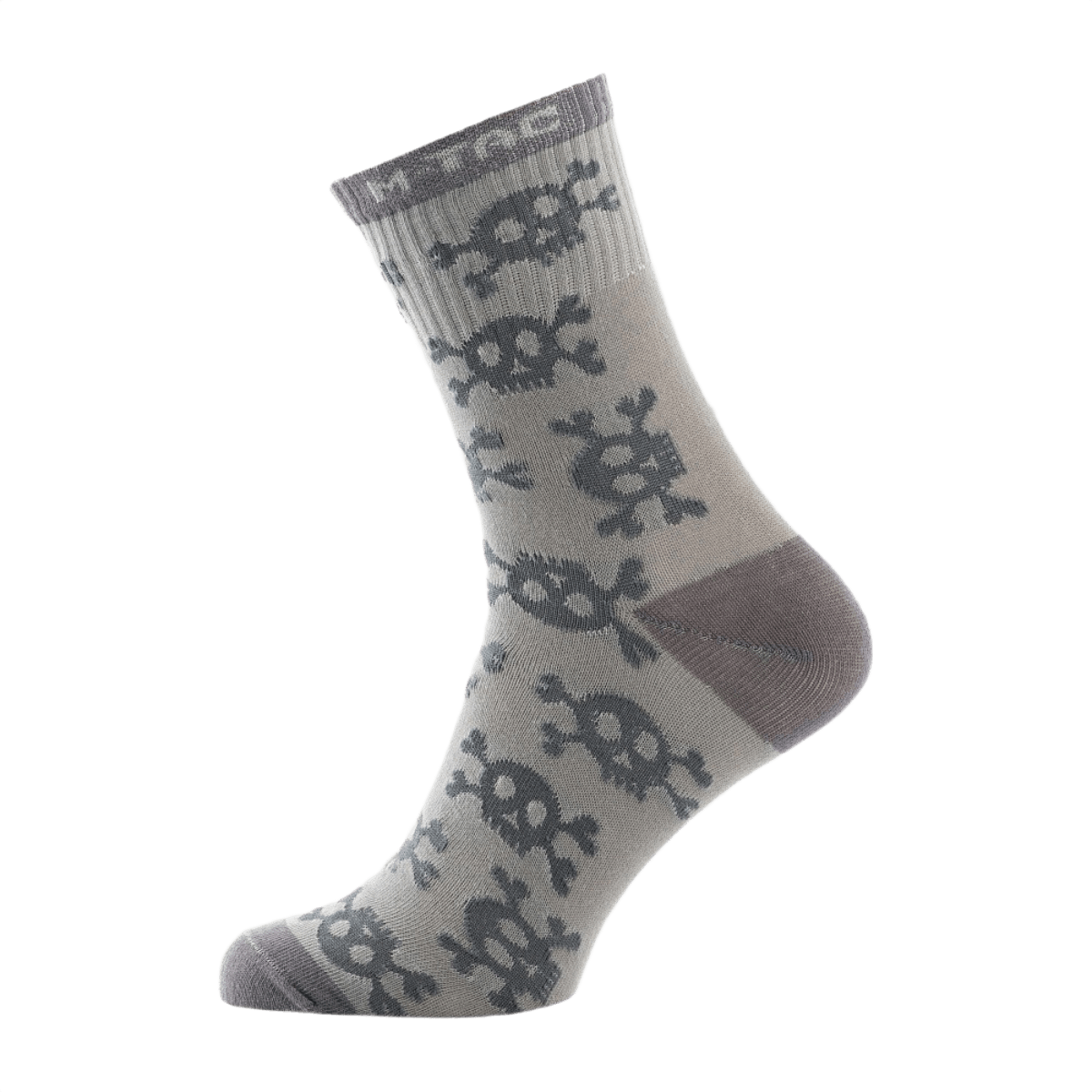M-Tac Letvægtssokker Mk.3 Pirate Skull - Lette sommertrekkingsokker med piratskalle design, perfekt til trekking og hverdagsbrug.