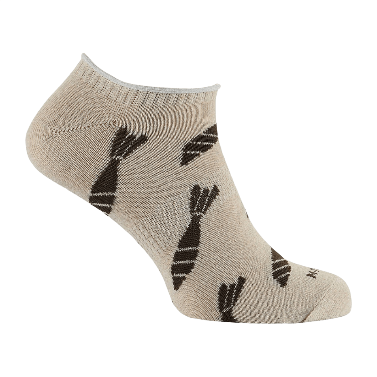 M-Tac Let Sommersokker Morter Bomber i beige med originalt mønster, til mænds løb, sport og udendørs aktiviteter, ergonomisk design.