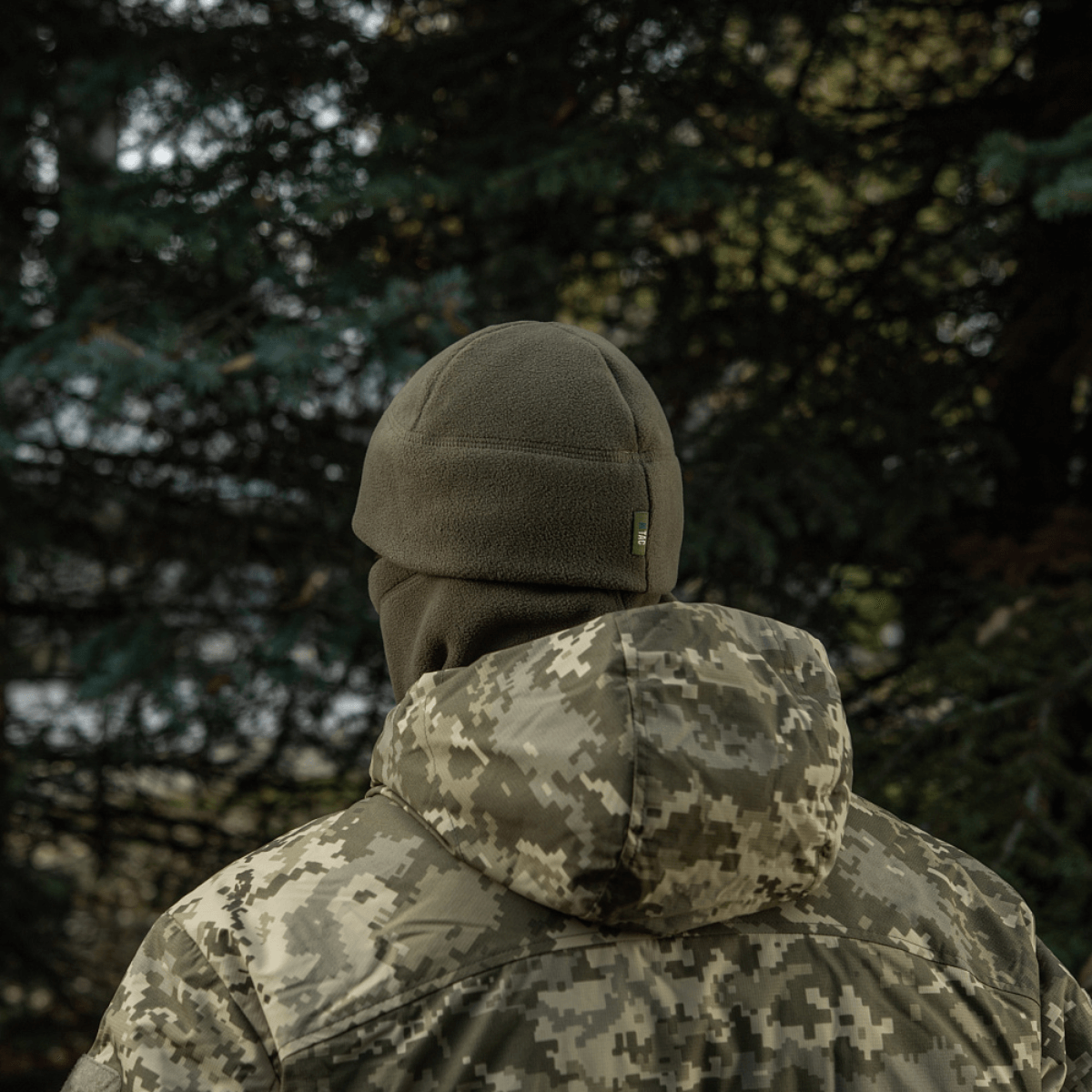 M-Tac Watch Cap Elite Fleece Beanie Hat Slimtex til taktisk brug i koldt vejr, slidstærk og let design.