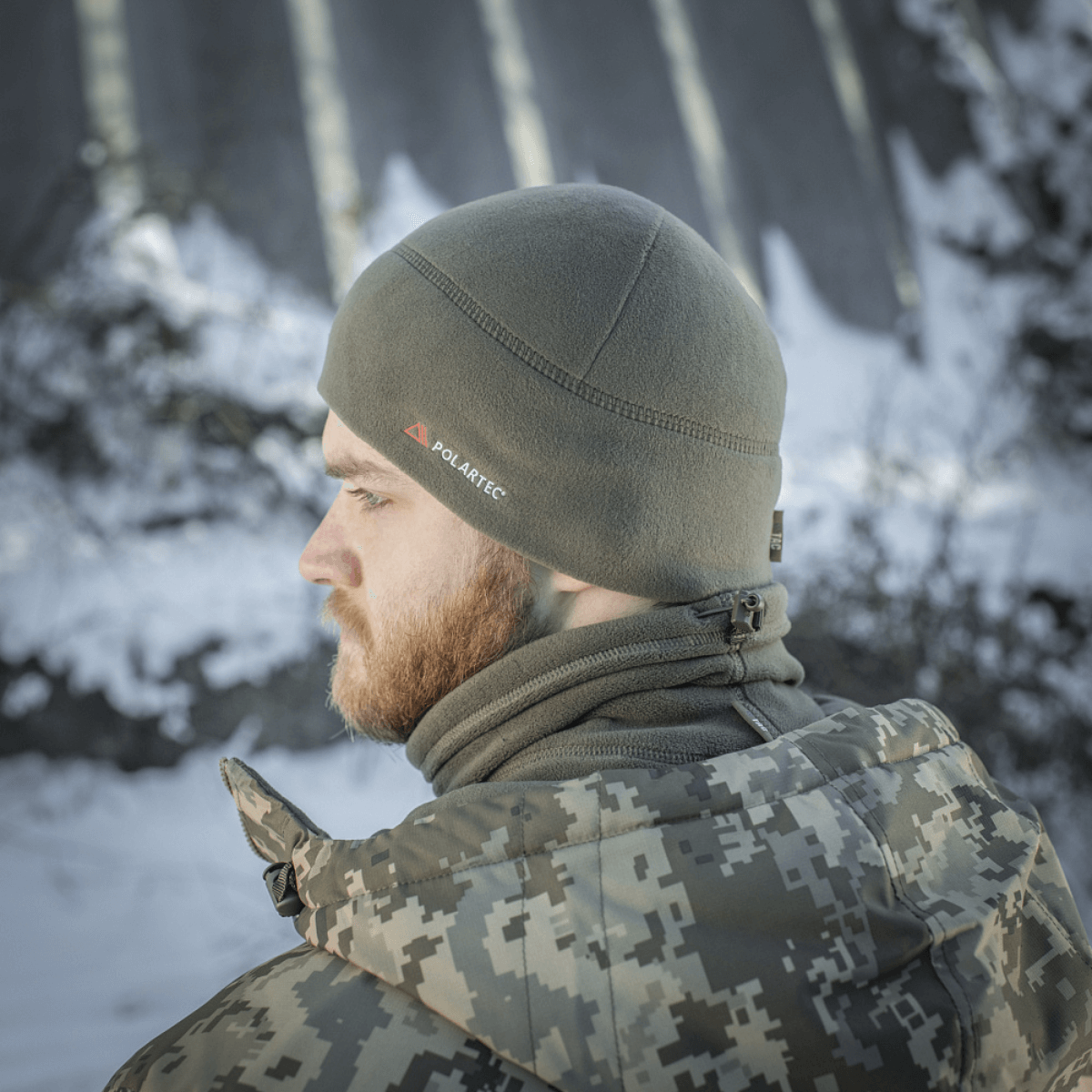 M-Tac Fleece Watch Cap Light Polartec i vinterkulde med høj varmeisolering, lavet af slidstærk Polartec Micro Series fleece.