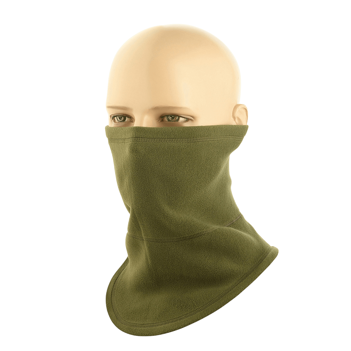 M-Tac Polartec Anatomic Tube Scarf på mannequin, multifunktionelt varmt tørklæde i Polartec fleece, beskytter mod kulde og vind