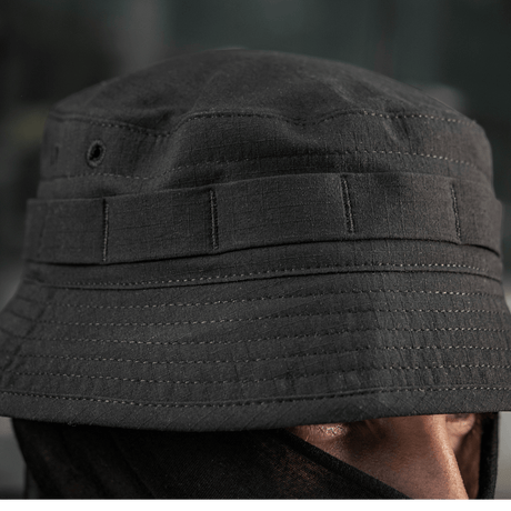 M-Tac Panamahat Gen. II Summer Flex i sort nylon/elastan med luftventilation, let materiale og NIJ-certificering, gallery position 1.
