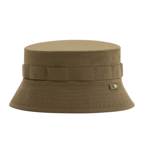 M-Tac Panamahat Gen. II Summer Flex i camel nylon/elastan med lav vægt og NIJ-certificering, vist i galleri position 1.
