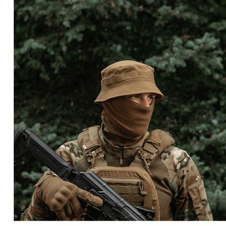 M-Tac Panamahat Gen. II Summer Flex i camel nylon/elastan med lav vægt, god ventilation og NIJ-certificering, gallery position 1.