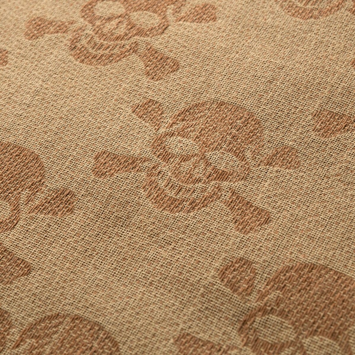 M-Tac Shemagh Tørklæde Pirate Skull med dødningehovedmønster, 100% bomuld, beskytter mod sol og sand, måler 105 x 105 cm