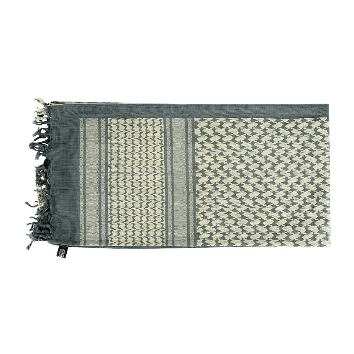 M-Tac Tæt Shemagh Tørklæde i 100% bomuld, perfekt til beskyttelse mod sol, sand og vind. Traditionelt design til taktisk og outdoor brug.