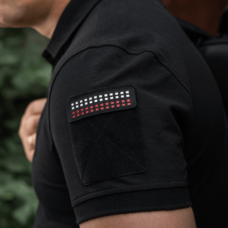 M-Tac Patch Flag 25x80 Mini Squares on a sleeve, durable patch in Cordura 500D with velcro fastener, laser cut design.