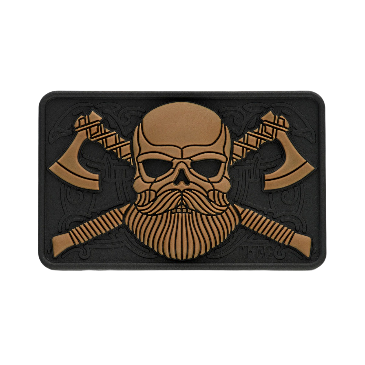 M-Tac Bearded Skull 3D PVC Patch