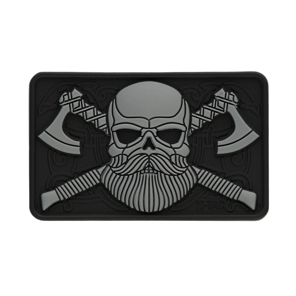M-Tac Bearded Skull 3D PVC Patch