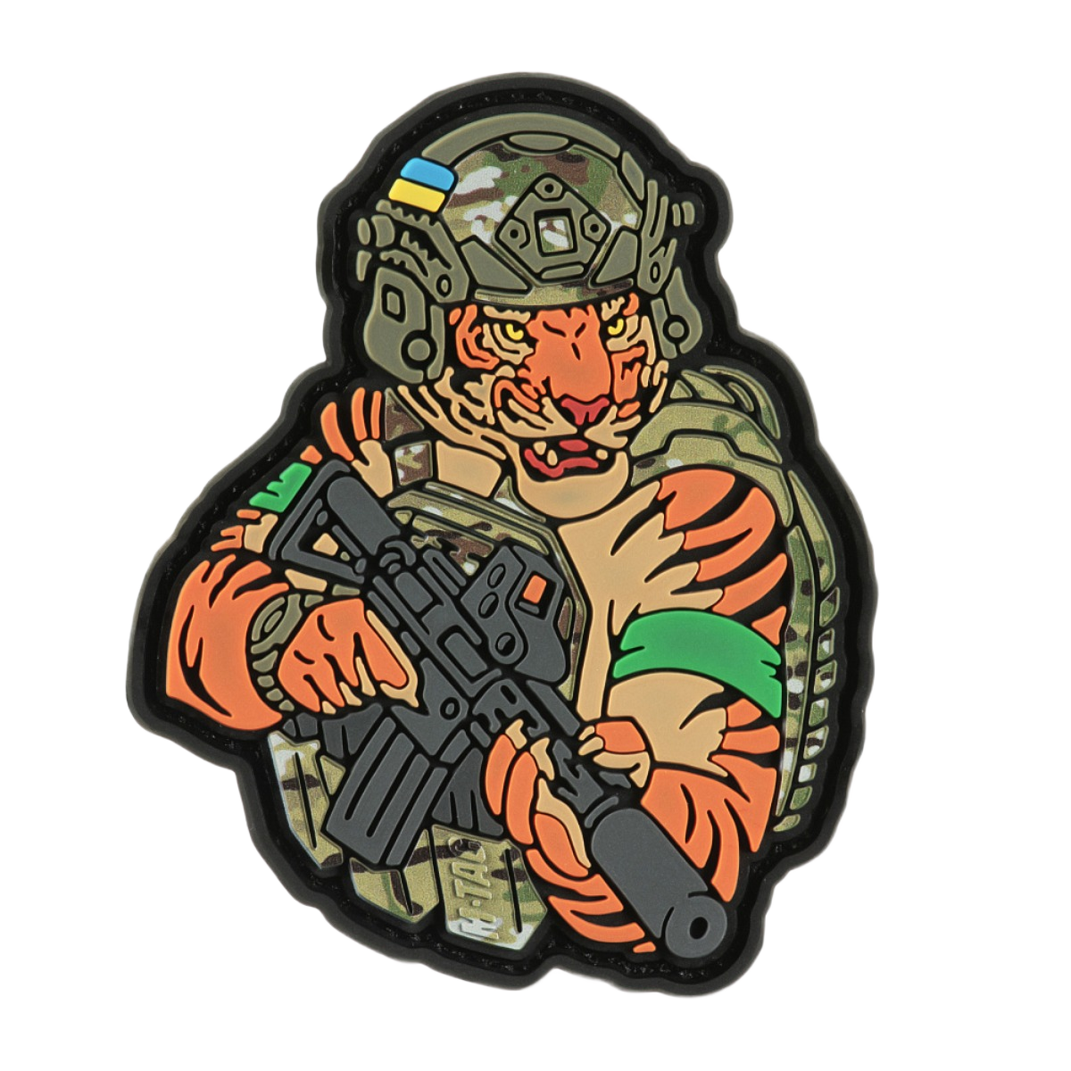 M-Tac Patch Tiger Green Tape PVC