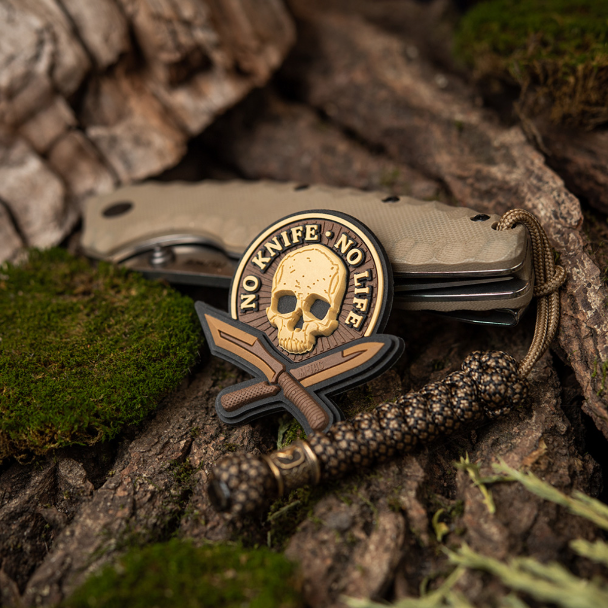 M-Tac Patch No Knife – No Life 3D PVC