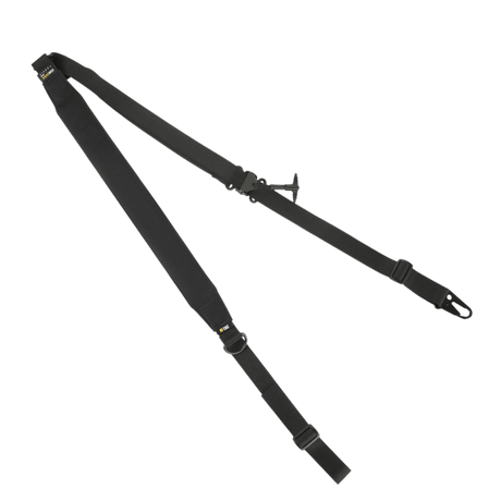 M-Tac Universal Weapon Sling in adjustable durable nylon with padded shoulder piece, designed for easy weapon handling, gallery position 1.